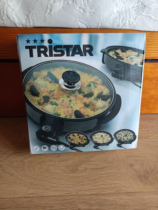 Grelhador elétrico de chapa, novo. Marca Tristar
