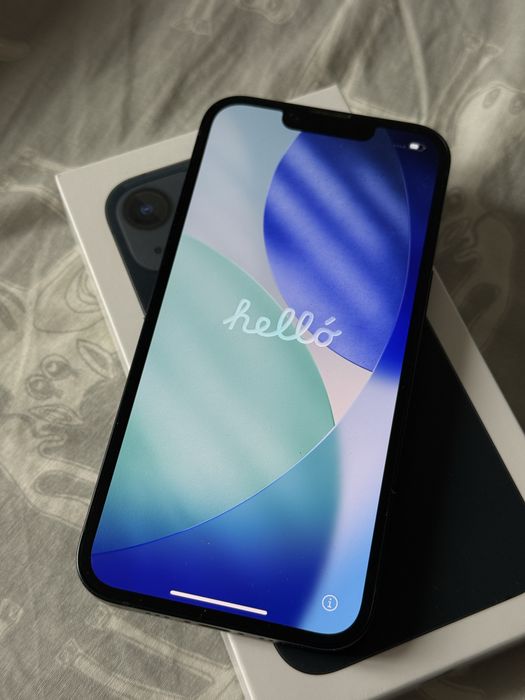 iPhone 13 128GB Midnight Pudełko + Etui