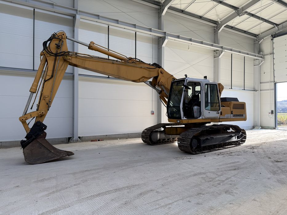 Liebherr R912 koparka gąsienicowa przeładunkowa nożyce do cięcia złomu