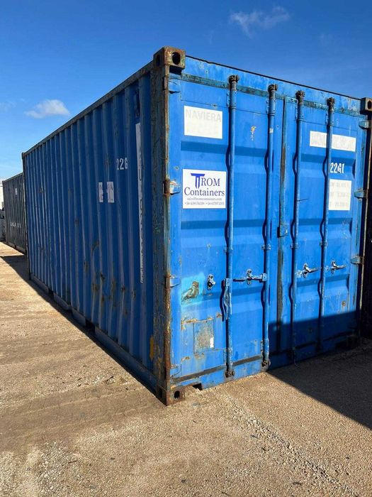 Contentor Marítimo 40' HC (Pés) - 12m - 30m2 | One Way e Usados - TROM Containers