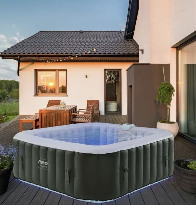 Jacuzzi ogrodowe 6 osobowe Arebos