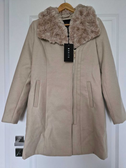 Płaszcz Mohito beżowy