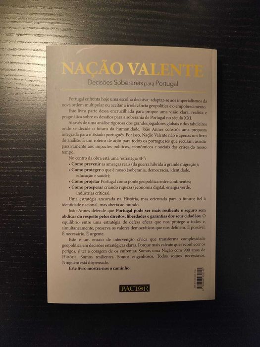 (Env. Incluído) Nação Valente de João Annes