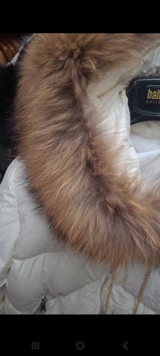 Kurtka gęsi puch z obszyciem z jenota roz uniwersalny