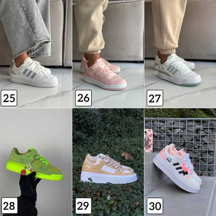 Кроссовки Adidas Forum Bad Bunny Адидас Форум  36-45 Люкс Качество