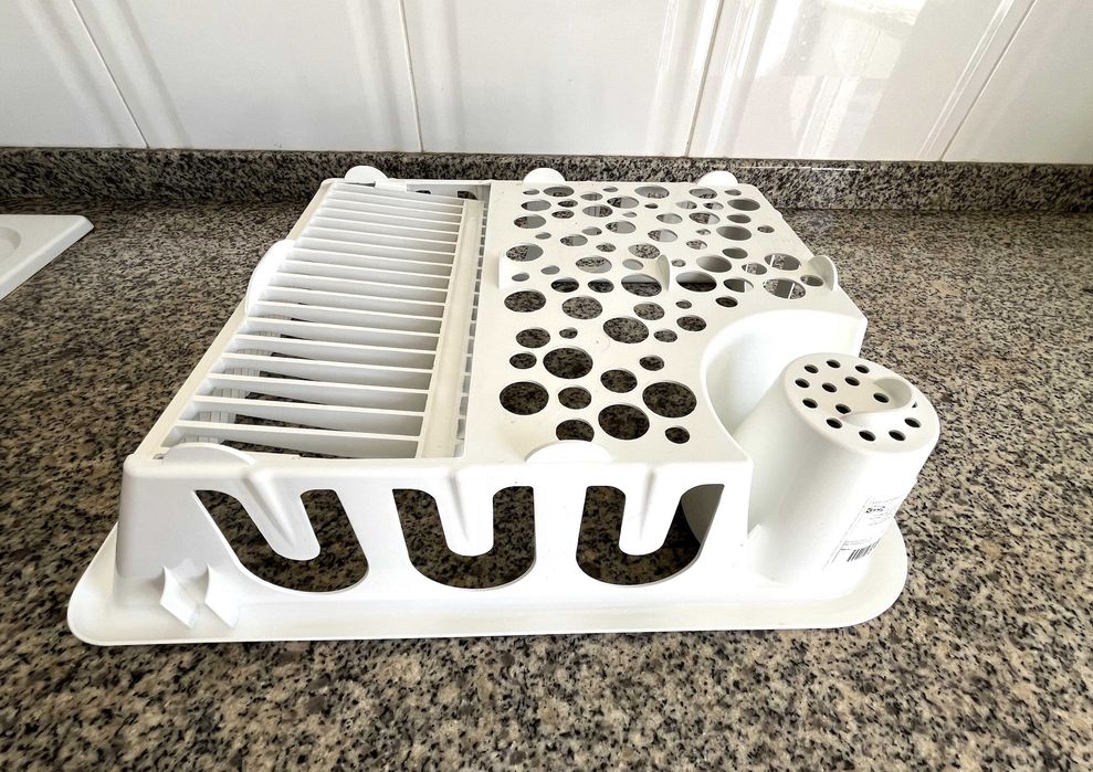 IKEA FLUNDRA - White Dish Rack64409570899331121