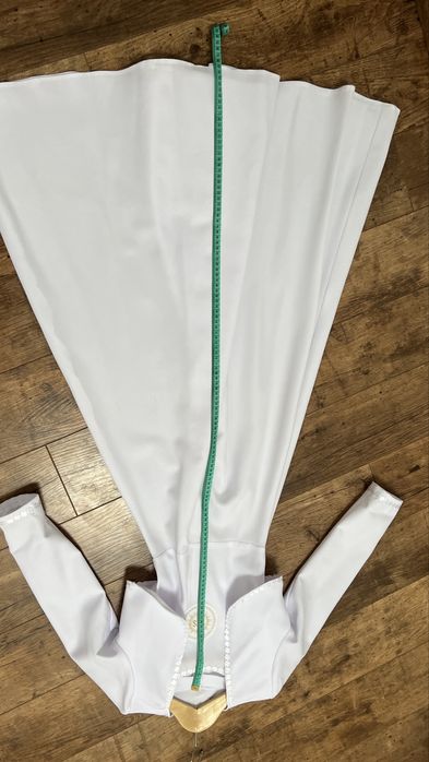 Sukienka komunijna , bolerko ( roz 152-156)dł 125 cm