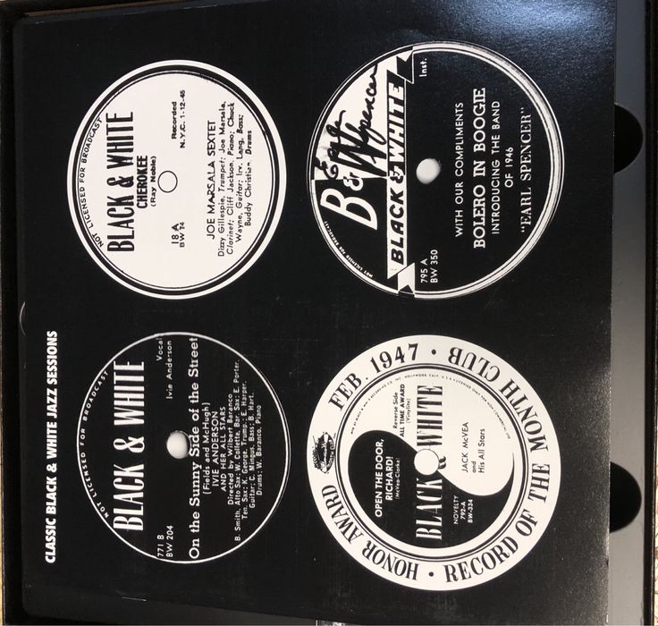 Caixa de CD’s Mosaic - Classic Black & White Jazz Sessions