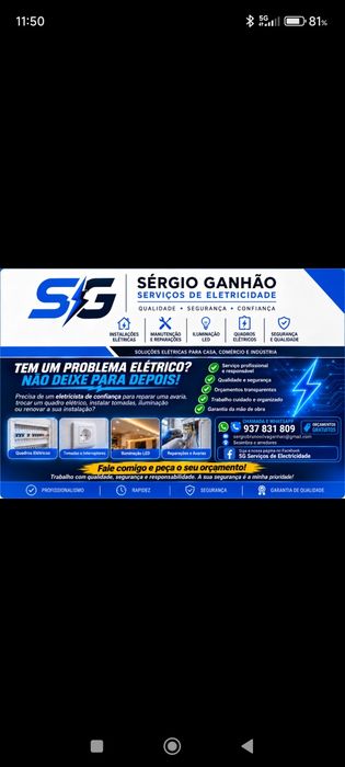 Precisa de um eletricista