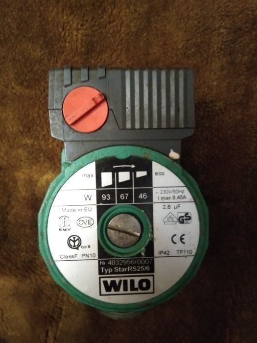 Насос циркуляційний WILO StarRS 25/6