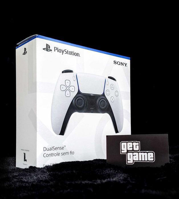 Comando Dualsense PS5 Selado / NOVO / RETOMAS / Troca / Loja Get Game