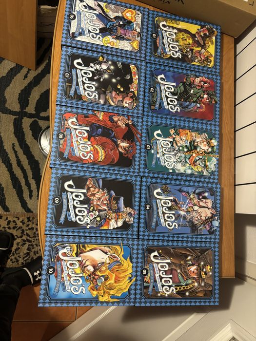 Jojo's bizarre adventure PART 3 Tom 1-10 TWARDA OPRAWA