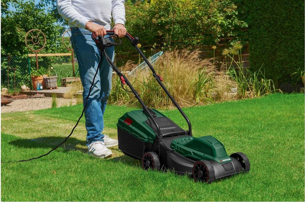 Газонокосарка НІМЕЧЧИНА Parkside PRM 1200 A1 електрична газонокосилка