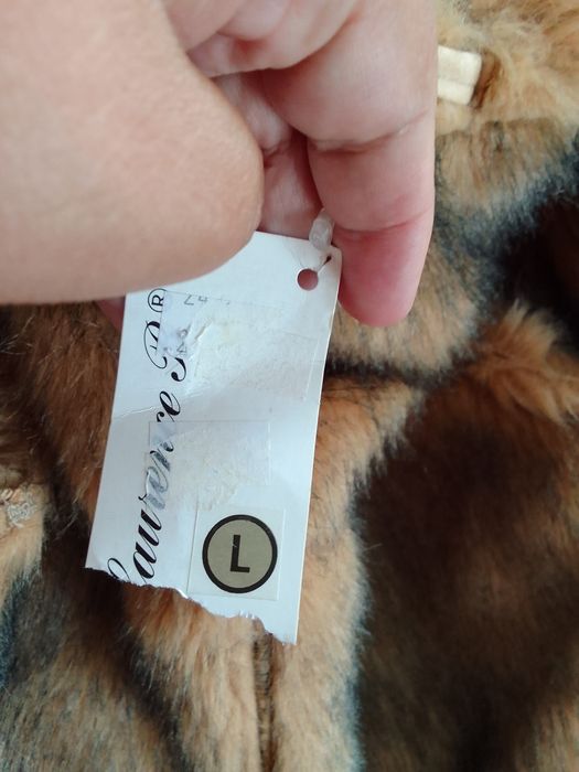 Kożuszek płaszcz damski