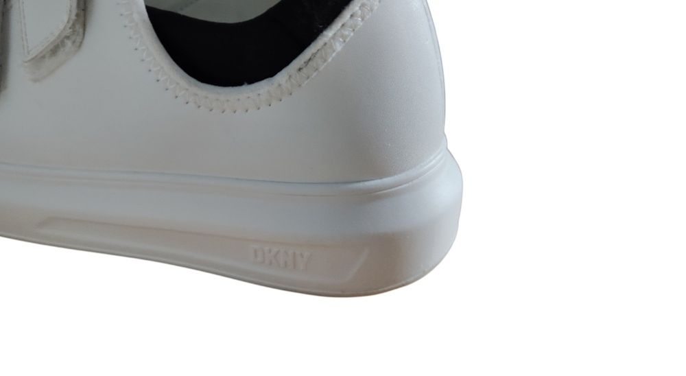 DKNY Jamiah - Sneakersy niskie białe buty na rzepy r 39