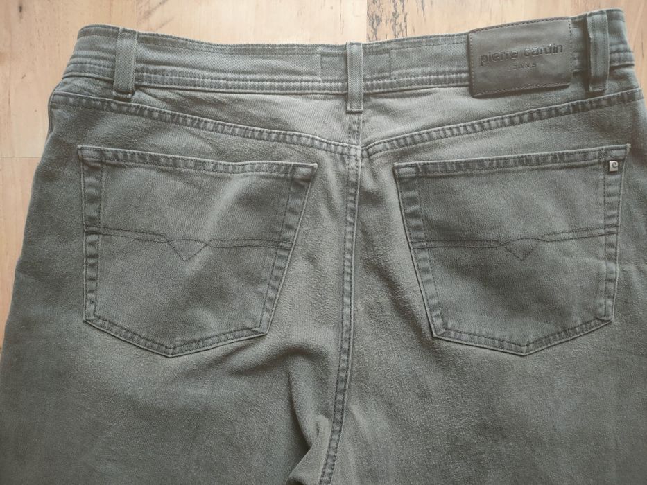 Pierre Cardin jeans (pas 95-96cm) kolor khaki Wysyłka