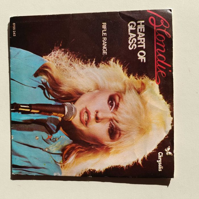 Disco Vinil Pequeno "Blondie - Heart of Glass"