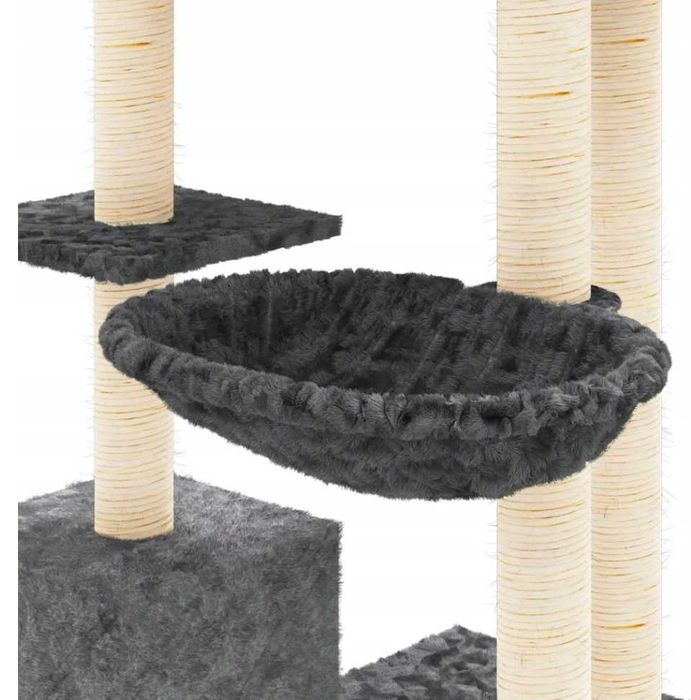 Duży Drapak dla kota z sizalowymi słupkami 142cm