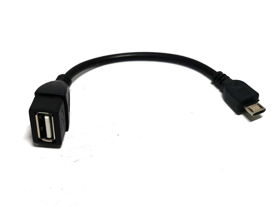 Kabel Przejściówka Adapter OTG micro USB na USB-A Female Żeński
