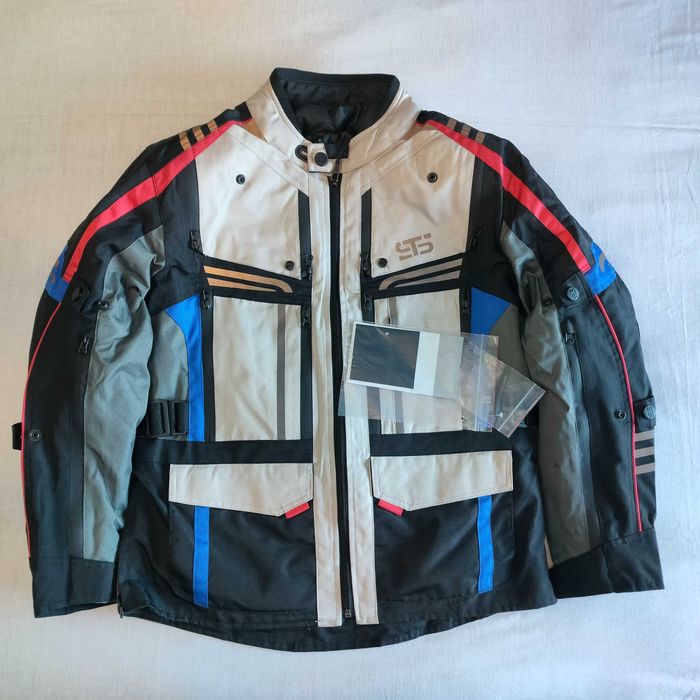 Casaco trail adv Inverno/verão 2 em 1 c/proteções 3 camadas mota novo