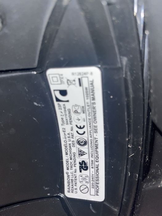 Aspirador Rainbow E2 Type 23P