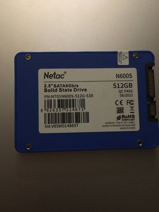 SSD Netac 512GB SATA