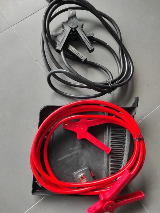 Cabo de Arranque para ligeiros ou pesados 4,5M 12V 24V 35mm² 480A Como novo - Booster cables 35, lenght 4,5m TÜV/GS DIN72553-35