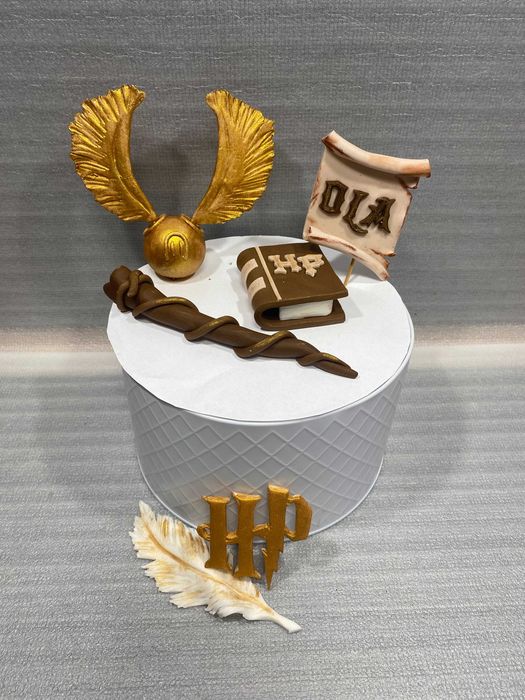 Harry Potter dekoracja z masy cukrowej