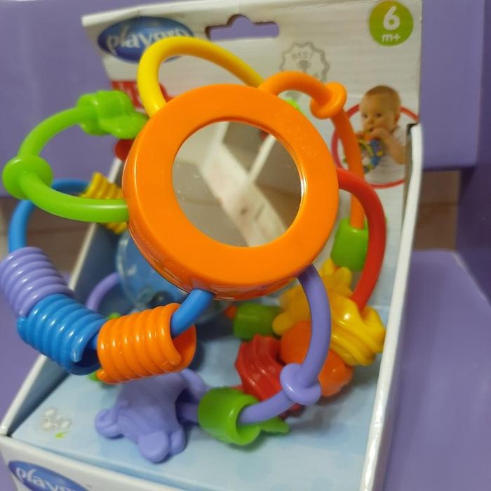 новий мячик поиграйка playgro м'ячик пограйка