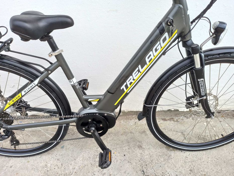 Rower elektryczny miejski Trelago Dinal II na 160-180 cm przebieg 168km