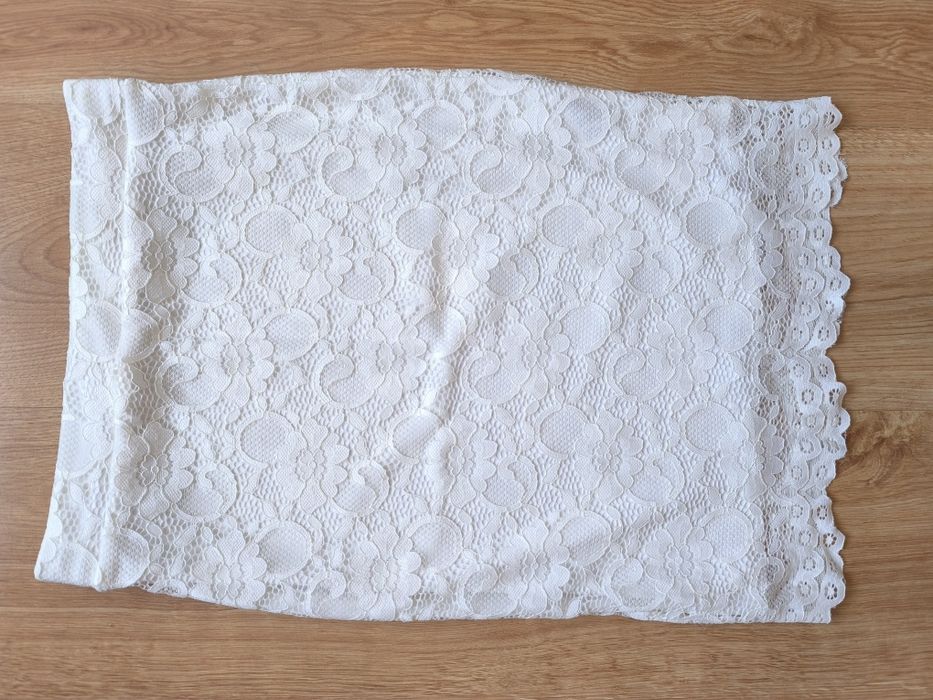 Biała koronkowa spódniczka rozmiar XS NLY ONE nowa