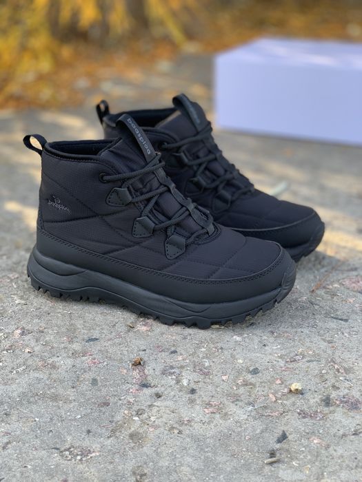 Жіночі зимові дутики Baasploa на хутрі (36/37) легкі водостійкі чорні