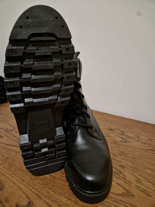 Buty skórzane ocieplane rozm. 47