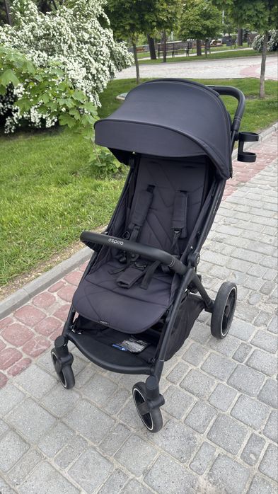 Прогулянкова коляска Espiro Flow timeless black