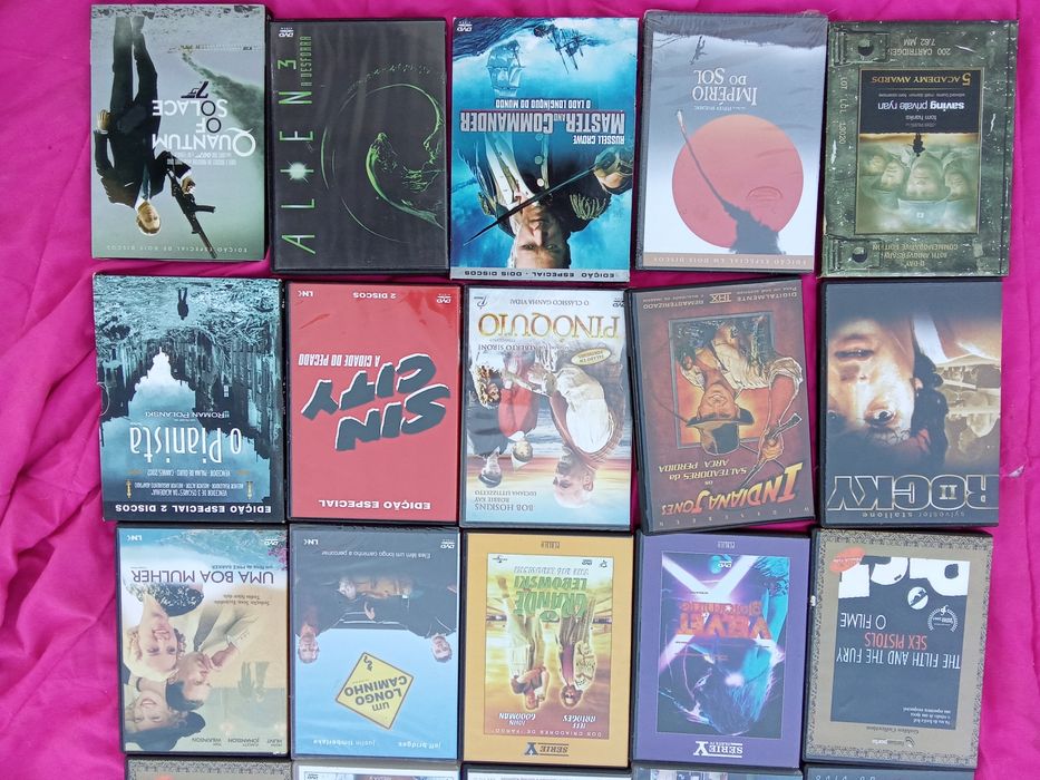 35 filmes incluindo 60 segundos