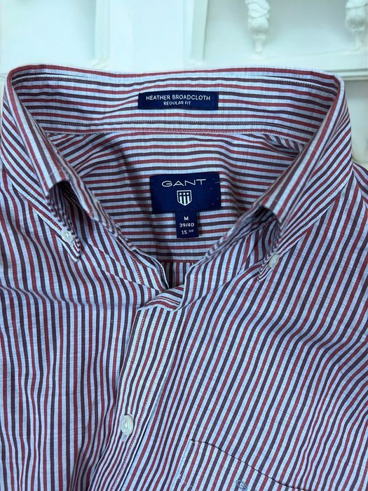 GANT Heather Broadcloth roz. M męska koszula w paski