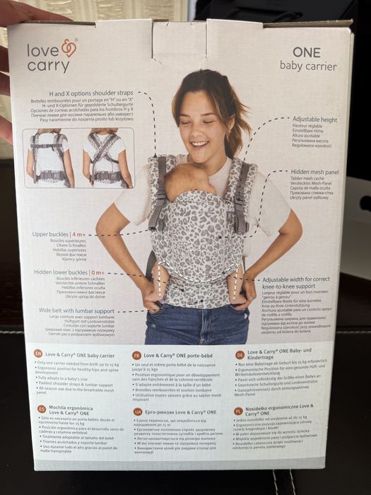 Ерго-рюкзак ONE Мусон Love&carry з народження до 2 років