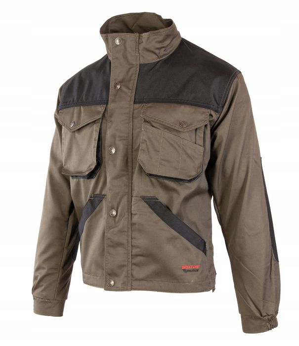Bluza Kurtka Robocza Mocna Khaki Brixton Practical Roz. Xxl