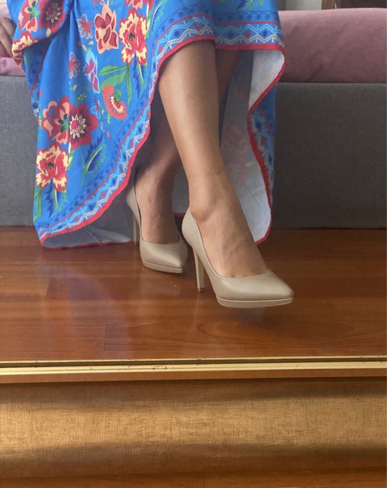Sapatos altos e compensados Glória Ortiz