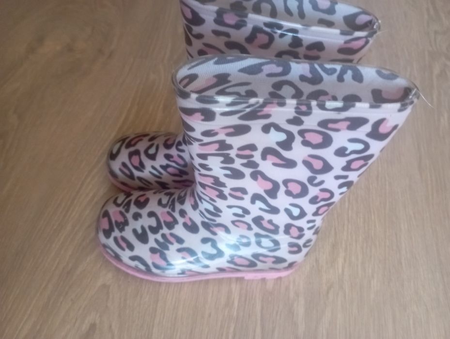 Гумові чобітки для дівчинки