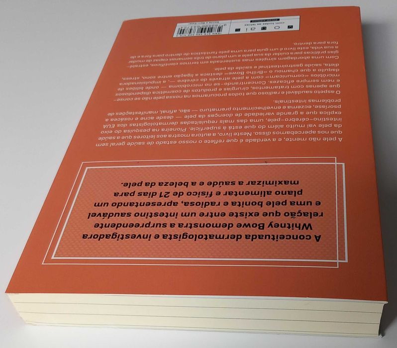 Livro Cuidar da Pele de Dentro para Fora de Whitney Bowe [Portes Inc]