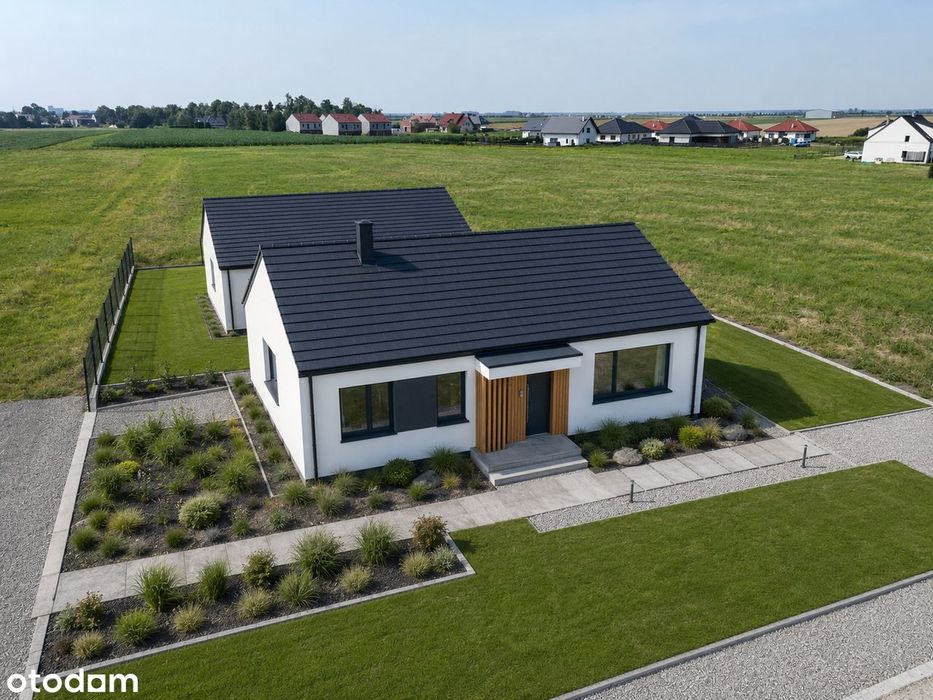 Nowoczesny dom | 103,59 m² | Pompa ciepła | Dąbrowa Ol. | Bez PCC - FV