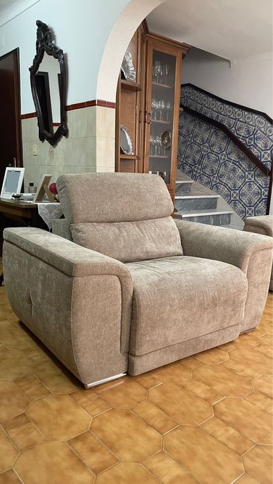 Vendo sofá chaise longue individual