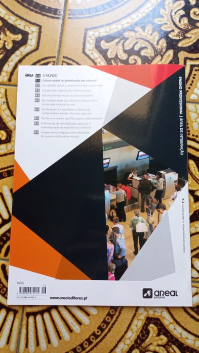Livro Área III- Ensino profissional- Área de integração- 7.1