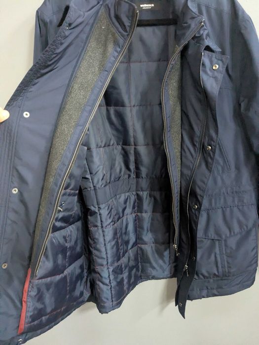 Walbusch kurtka ocieplana granatowa rozm. L / 52