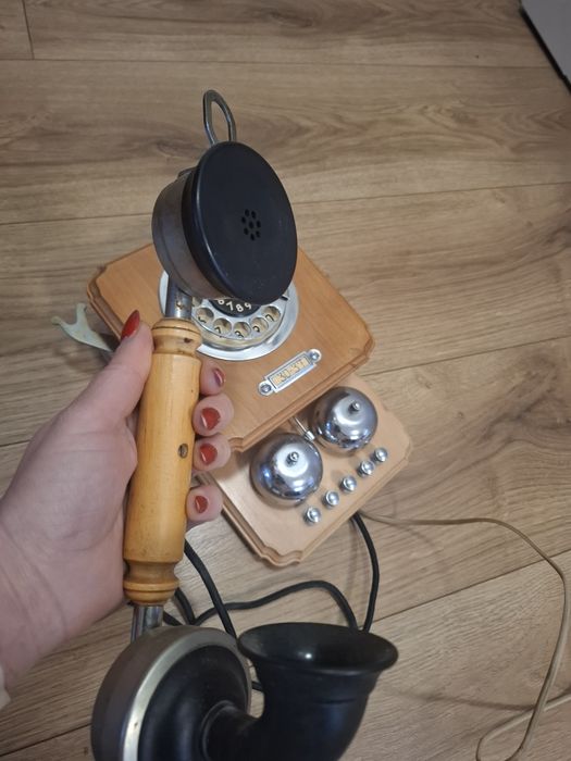 Retro telefon wiszący Telkom Akant