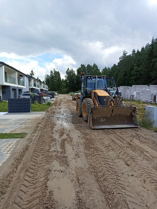 usługi koparko ładowarką, wywrotka 3.5T, koparka Olsztyn