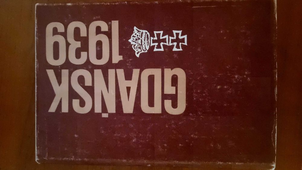 Zestaw 3 starych ksiazek tematyka miasta Gdansk