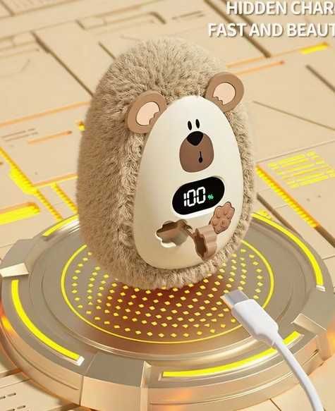 podgrzewacz do rąk 2025, z inteligentnym wyświetlaczem cyfrowym dzieci