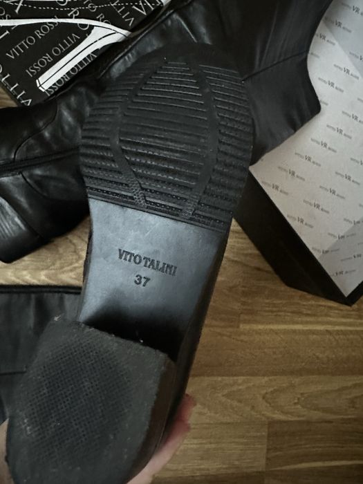 Чоботи високі Vito Talini 37 розмір